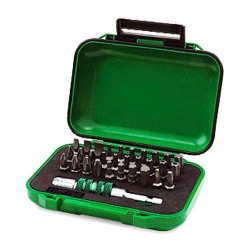Набор бит с держателем 1/4" 31ед. GABW3101 TOPTUL
