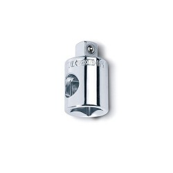 Переходник 1/2"х3/8" с отверстием CAGA1612 TOPTUL