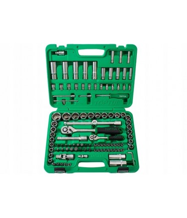 Набор инструмента 1/4" и 1/2" 108ед. (12гр.) new box GCAI108R1 TOPTUL