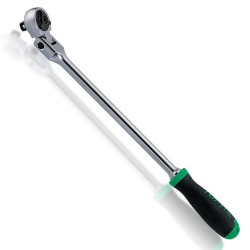 Трещотка 1/2" с шарниром 72 зубца супердлинная CJKN1643 TOPTUL