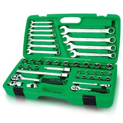 Набор инструмента комбинированный 1/2" и 1/4" GAAI4201 TOPTUL