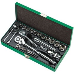 Набор инструмента 1/4" и 1/2" 28ед. GCAD2802 TOPTUL