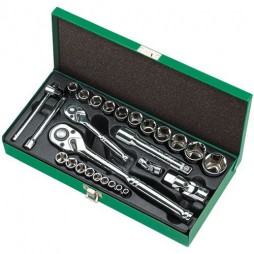 Набор инструмента 1/4" и 1/2" 28ед. GCAD2802 TOPTUL