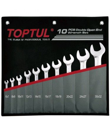 Набор рожковых ключей 10 шт. 6-32 GPCJ1001 TOPTUL