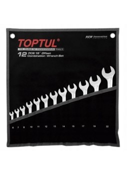 Набор ключей комб. 12шт. 6-22мм Hi-Performance GPAX1202 TOPTUL