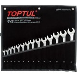 Набор ключей комб. 14 шт. 8-24мм Dynamic GPAQ1402 TOPTUL