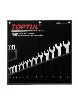 Набор ключей комб. 16ед. 7-32мм Hi-Performance GPAX1601 TOPTUL