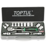 Набор инструмента 1/2" 15ед. TOPTUL GCAD1502