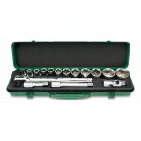 Набор инструмента 1/2" 16 ед. TOPTUL GCAD1601