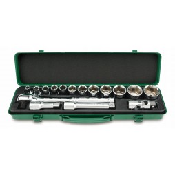 Набор инструмента 1/2" 16 ед. TOPTUL GCAD1601