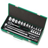 Набор инструмента 1/2" 24ед. (12-гранные головы) TOPTUL GCAD2404