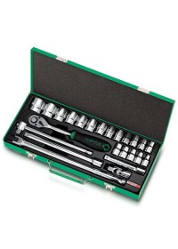 Набор инструмента 1/2" 24ед. (12-гранные головы) TOPTUL GCAD2404