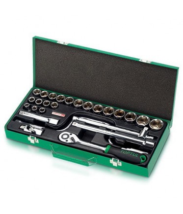 Набор инструмента 1/2" 26 ед. TOPTUL GCAD2601