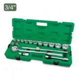 Набор инструмента 17 ед. 3/4" TOPTUL GCAI1701