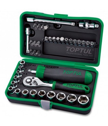 Набор инструмента 1/4" 41ед. TOPTUL GADW4101