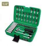 Набор инструмента 1/4" 46 ед. TOPTUL GCAI4601 