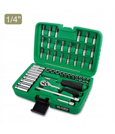 Набор инструмента 1/4" 46 ед. TOPTUL GCAI4601 