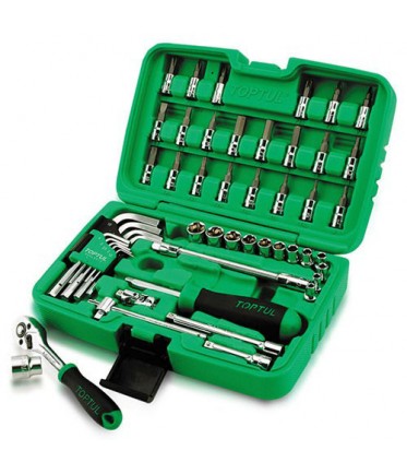 Набор инструмента 1/4" 51 ед. TOPTUL GCAI5101