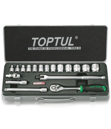 Набор инструмента 3/8" 18 ед. TOPTUL GCAD1806