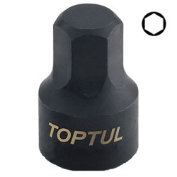 Головка HEX 4мм 1/4" (цельная) TOPTUL BCDB0804