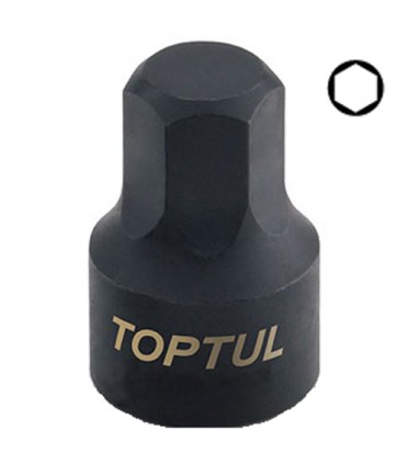 Головка HEX 4мм 1/4" (цельная) TOPTUL BCDB0804