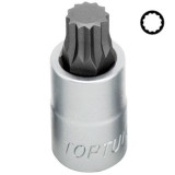 Головка с насадкой SPLINE M6 55mm 1/2" TOPTUL BCHA1606