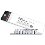 Набор головок TORX 3/8" E8-E20 8ед.(звезда Давида) TOPTUL GAAG0802