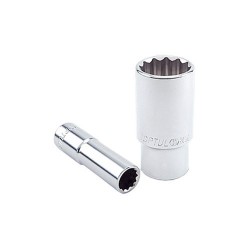 Головка торцевая длинная 1/2" 16мм 12-гранная TOPTUL BAEF1616