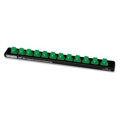 Держатель для головок (планка магнитная) 1/2"*260*14PCS TOPTUL PBKB2B2614