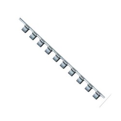 Держатель для головок (планка) 1/2"*260*12PCS TOPTUL BKAC1612