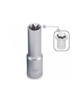 Головка торцевая 1/2" E20 длинная TOPTUL BAEH1620