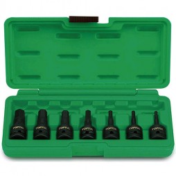 Набор головок ударных HEX 1/2" 4-14мм 7ед. TOPTUL GDAI0702