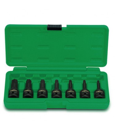 Набор головок ударных TORX 1/2" Т30-T70 7ед. TOPTUL GDAI0701