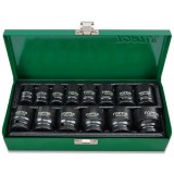 Набор головок ударных ДЮЙМОВЫХ 1/2" 3/8...1-1/4 14ед. TOPTUL GEAD1401