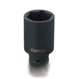 Головка торцевая ударная 3/4" длинная 19мм TOPTUL KABE2419