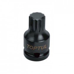 Головка ударная SPLINE M16 L44mm 1/2" TOPTUL KADB1616S