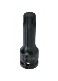 Головка ударная SPLINE M16 L77mm 1/2" TOPTUL KADB1616L