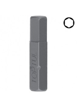 Насадка 1/4" 25мм HEX 4мм TOPTUL FSDA0804