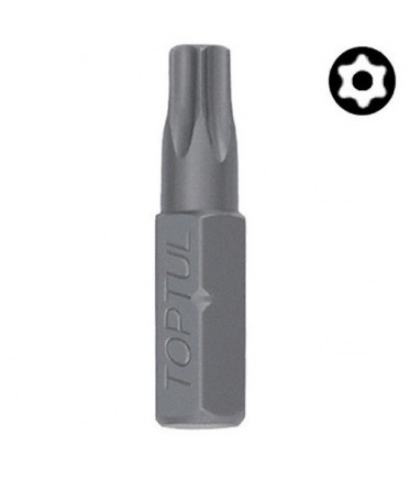 Насадка 1/4" 25мм TORX T25 с отверстием TOPTUL FSGA0825
