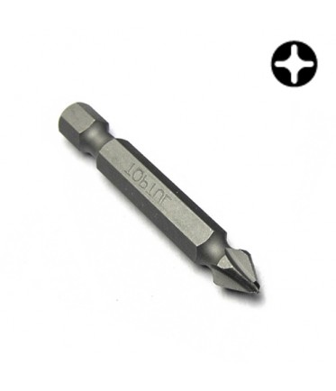 Насадка 1/4" 50мм PH2 2в1 (бита+зенковка по дереву) 2шт. TOPTUL FWAA0802G