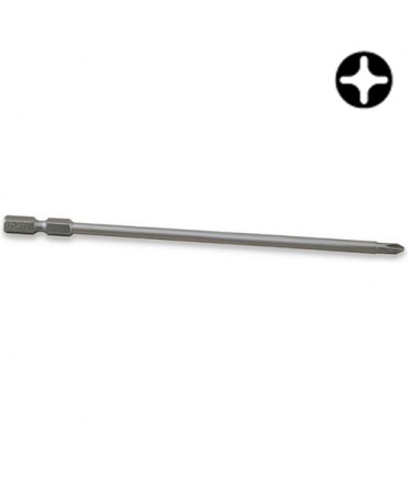 Насадка 1/4" 100мм PH2 магнитная Anti-Slip (под шуруповерт) TOPTUL FSMB0802