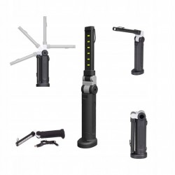 Фонарь складной светодиодный (LED) аккумуляторный 6+1 WL-0601 GIKRAFT