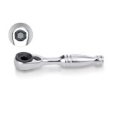  Трещотка-битодержатель 1/4" мини 60 зубцов CHDV0801 TOPTUL