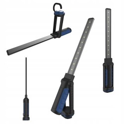 Фонарь светодиодный 10+1, тонкий, аккумуляторный (Made in GERMANY) TL-1001 GIKRAFT
