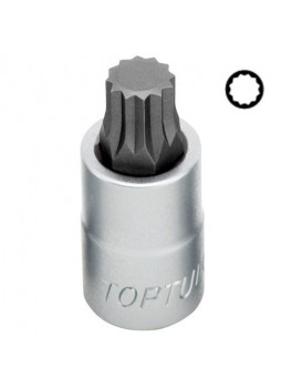 Насадка SPLINE TOPTUL M10 L55мм 1/2