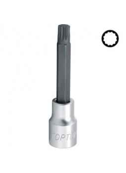 Головка торцевая SPLINE TOPTUL M8 L100мм 1/2