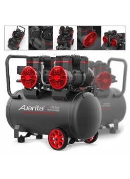 Безмасляный компрессор 50л AUARITA 2-1450X2F50