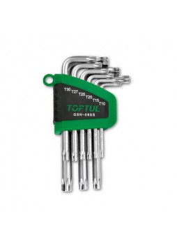 Г-образные ключи TORX T10-T50 9ед. (GAAL0913) TOPTUL GSN-09SS