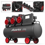 Компрессор безмасляный поршневой 100л, 3*1,45 кВт, 220 В AUARITA 2-1450X3F100-220