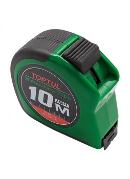 Рулетка профессиональная 10м*25мм  TOPTUL IAAD2510